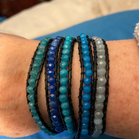 VICTORIA EMERSON 5WRAP SHADES IF BLUE. - Picture 2 of 3